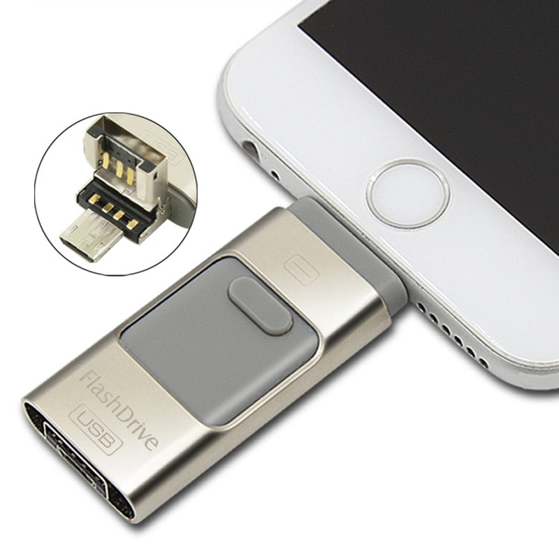 Three In One OTG USB Flash Drive