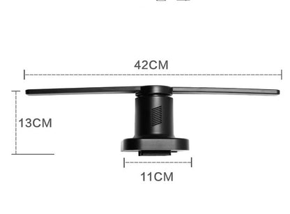 3D Hologram Fan Projector 42cm LED Display