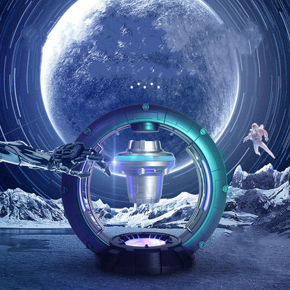 Magnetic Levitation Spacecraft UFO Bluetooth Speaker With Breathing Light