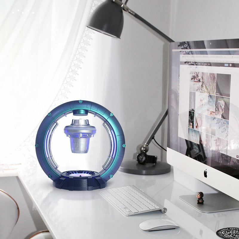 Magnetic Levitation Spacecraft UFO Bluetooth Speaker With Breathing Light