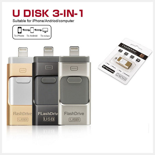 Three In One OTG USB Flash Drive