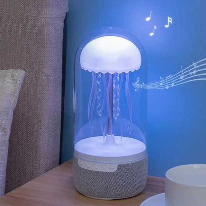 3 In 1 Creative Colorful Jellyfish Lamp Bluetooth Speaker