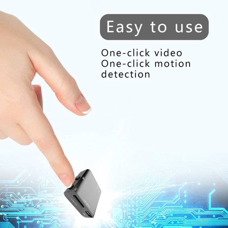 1080P Mini Spy Camera with Night Vision