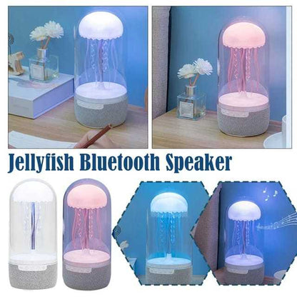 3 In 1 Creative Colorful Jellyfish Lamp Bluetooth Speaker